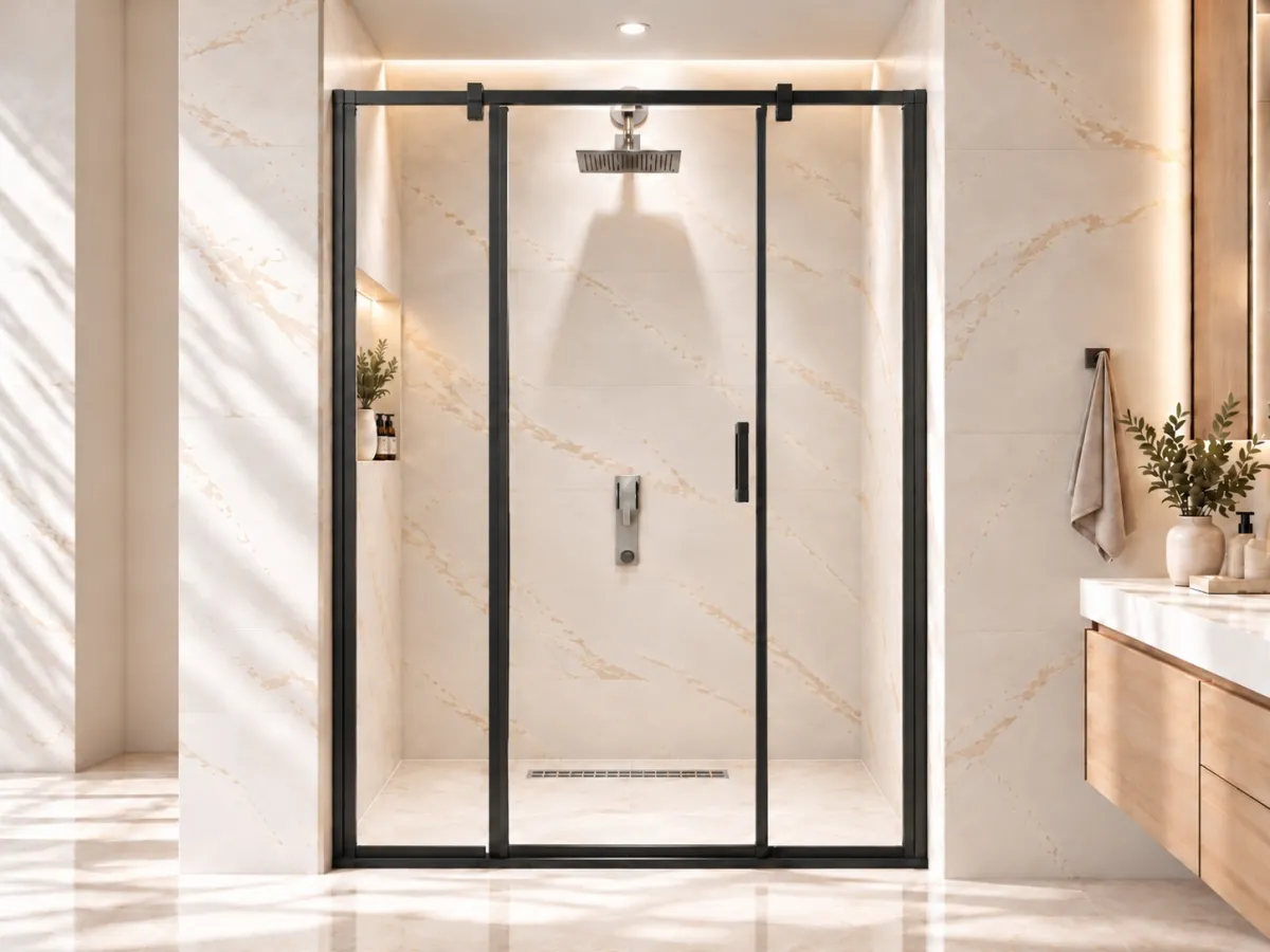 Hinged-Door Shower Enclosures — Grozzi Series