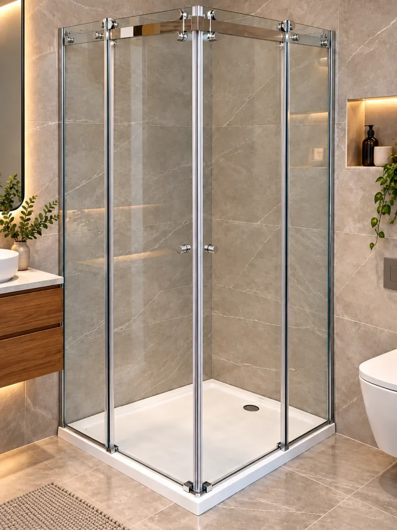 Corner Shower Enclosures — Dess Series  -O