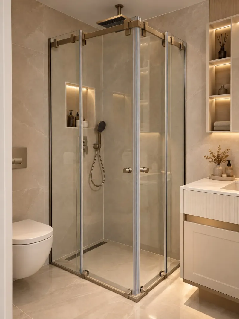 Corner Shower Enclosures — Dess Series -K