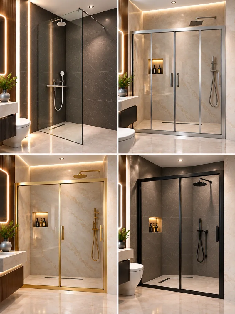 Alcove Shower Enclosures
